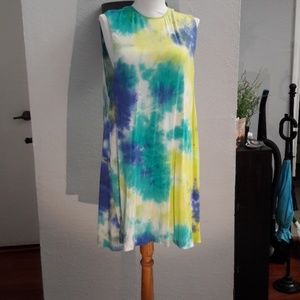 American apparel tie dye dress